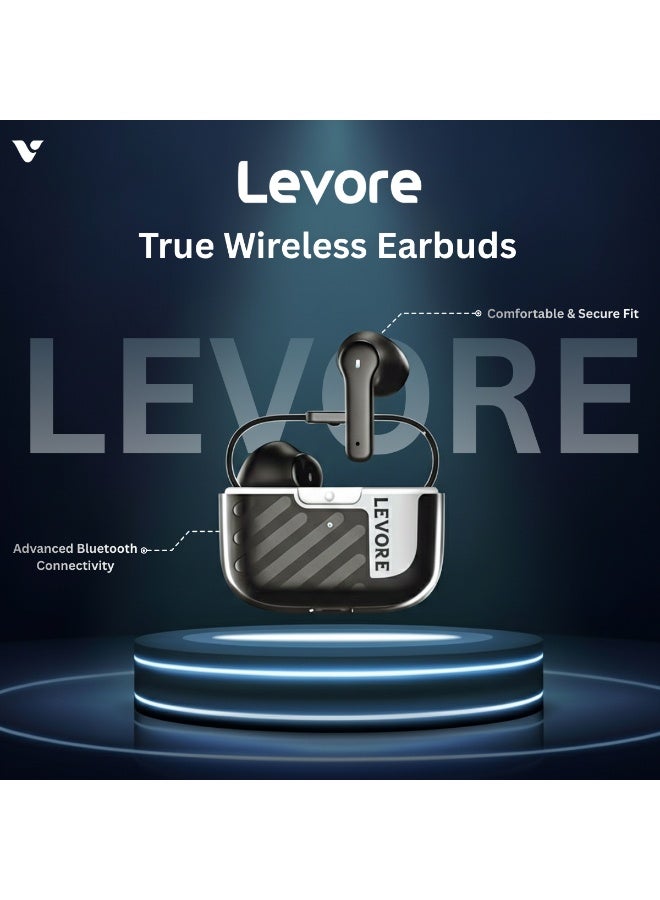 Levore LBT-305 True Wireless Earbuds with Bluetooth Connectivity, Charging Case and Built-in Microphone - Image 4
